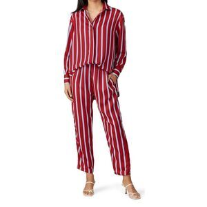 NEW Sweet Baby Jamie Red Stripe Pants $196 Size S